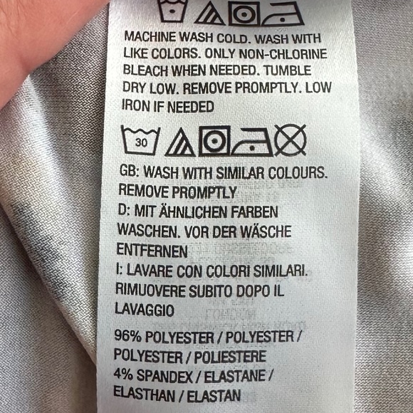 Susan Graver Floral Print Liquid Knit 3/4 Sleeve Bateau Neck Tunic 1X Casual - Picture 11 of 13